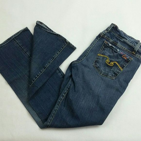 💚Blue Cult Midrise Flare jeans sz 27 - Picture 1 of 6